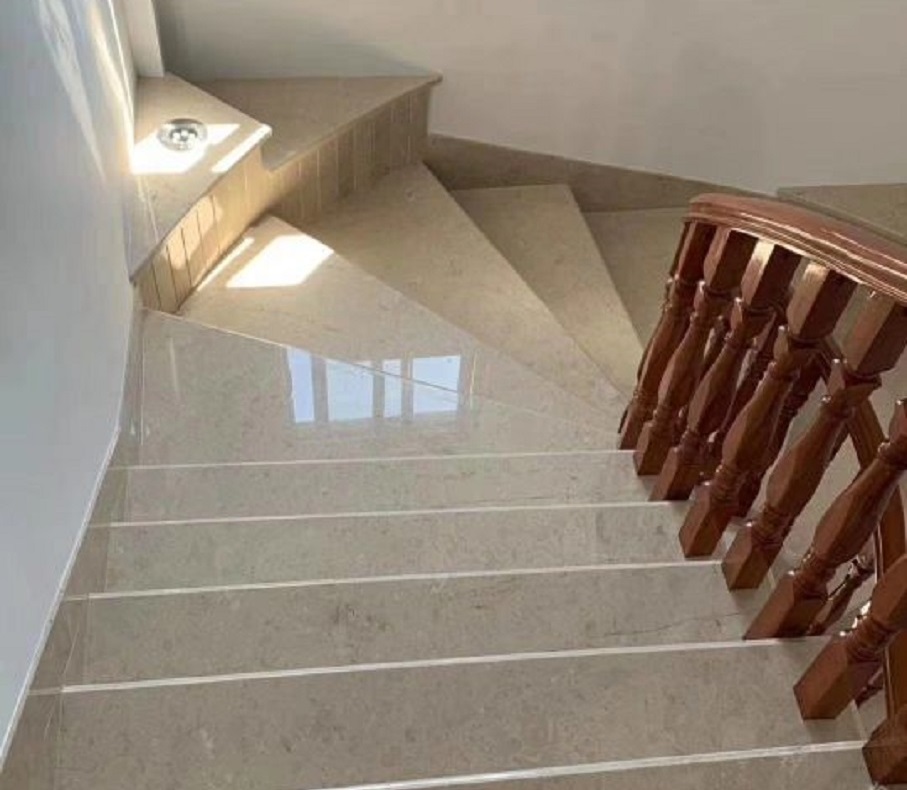 Ottoman Beige Marble Stairs