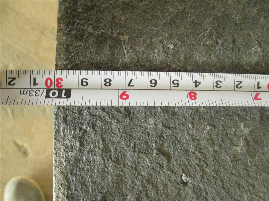 Black Basalt Tile Size Inspection