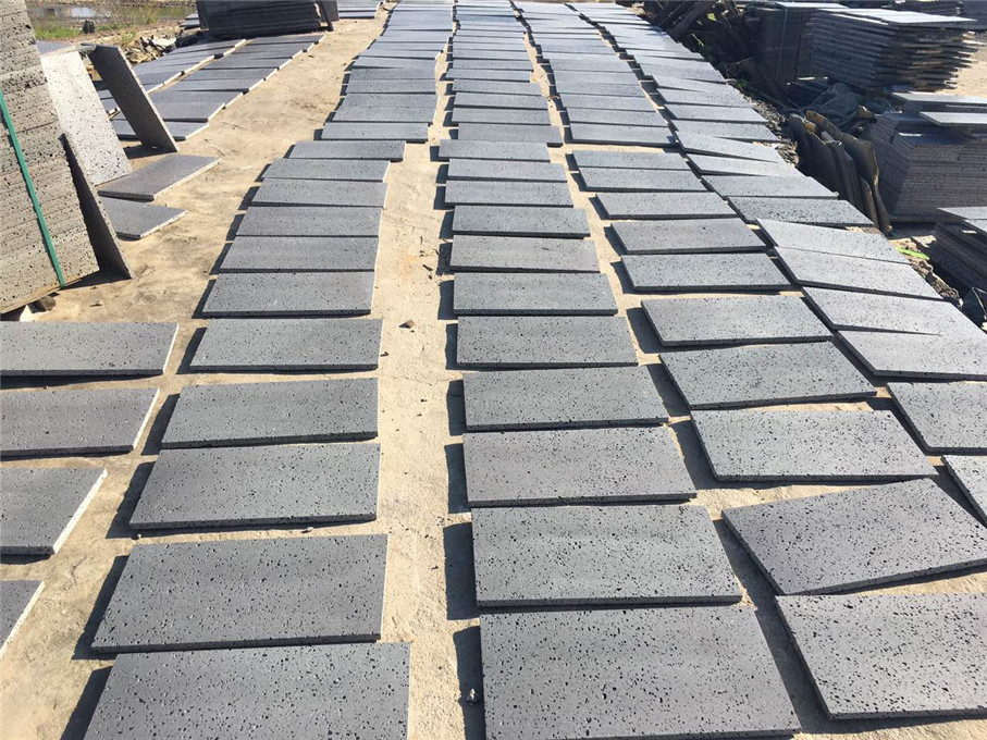 lava stone tiles layout