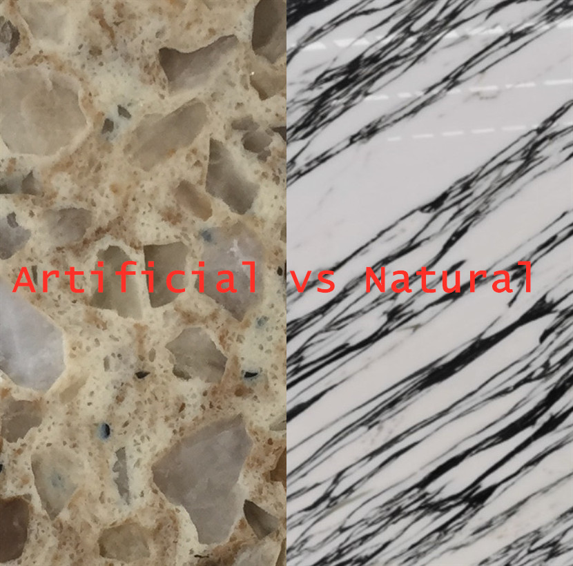 Artificial vs natural, ¿por qué la piedra artificial es más barata que la natural en general?
