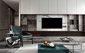 ¡165 metros cuadrados de mármol gris de alta calidad,, lujo ligero y minimalismo son realmente geniales!
